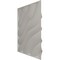 Ekena Millwork 19 5/8in. W x 19 5/8in. H Modern Wave EnduraWall Decorative 3D Wall Panel Covers 2.67 Sq. Ft. WP20X20MWAGX - alternate 3